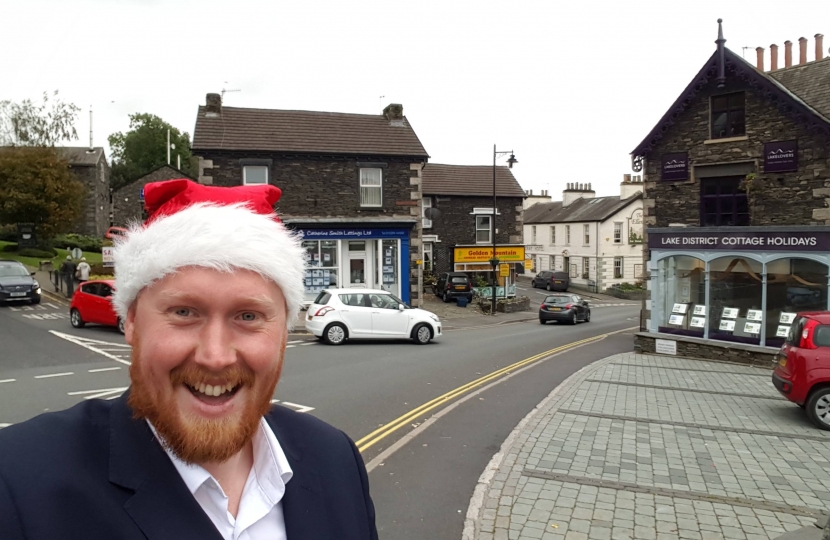 Ben Berry invites enervyone to come and join in the new Windermere German Christmas Market - Windermere Ja
