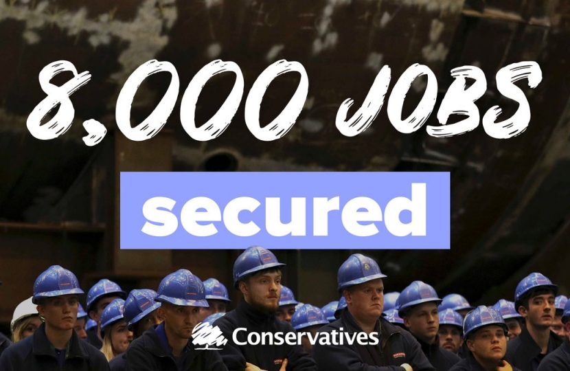 8,000 defence jobs secured