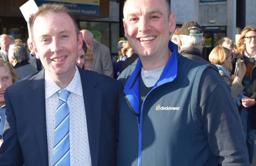 Cllrs James Airey and Tom Harvey