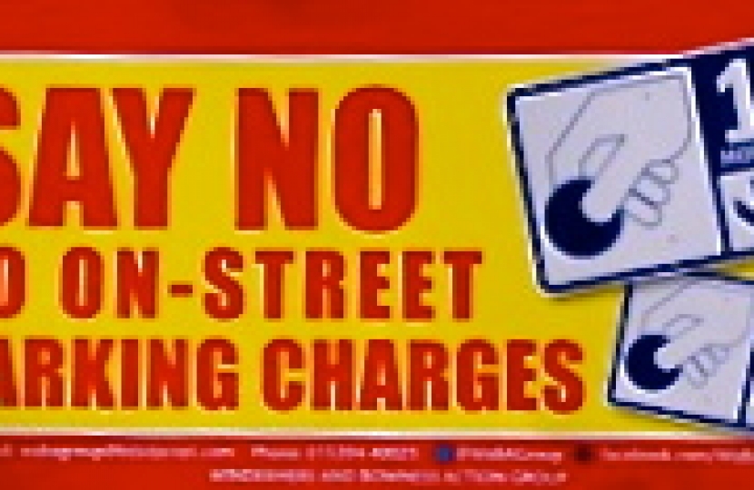 Say No To On-Street Parking Charges